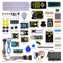 New Packing! Keyestudio Super Starter kit/Learning Kit(UNO R3) for arduino Starter kit with 32 Projects +1602 LCD RFID+PDF
