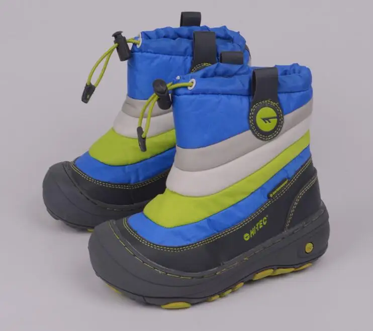 Buy Children winter hiking trekking boots kids Oxford waterproof non slip snow