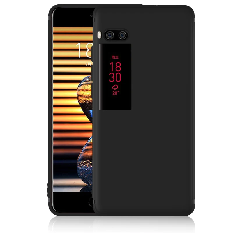

Matte silicone case for meizu pro 7 plus funda carcasa hoesje black soft tpu cover for meizu pro 7 cases coque etui kryt tok