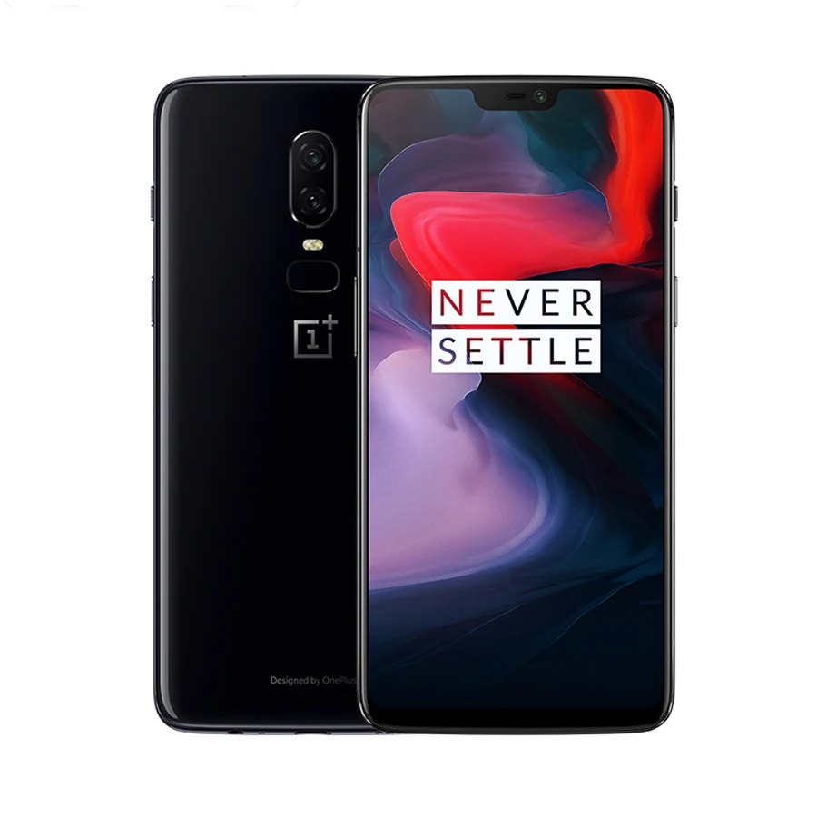 Мобильный телефон Oneplus 6 A6000 LTE, 6,28 дюймов, 8 ГБ ОЗУ, 128 Гб ПЗУ, Восьмиядерный процессор Snapdragon 845, Android 8,1, 20 МП, NFC, две sim-карты, смартфон