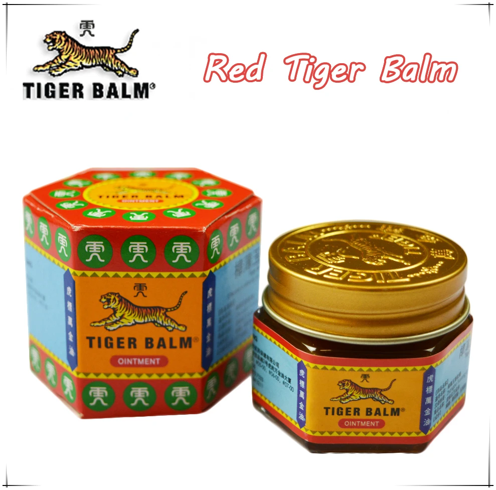 19.4g Tiger Balm Red Ointment Essential Balm Insect Bite Extra Strength