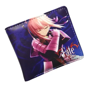 

Anime Folding Wallet/Fate Stay Night Saber Lily Altria Pendragon High Quality Short PU Purse