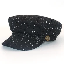 Классический берет для женщин и мужчин, шапка, хлопок, Осень-зима, теплый ретро берет, шапка, изогнутая, на каждый день, шапки для женщин