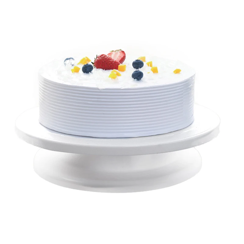 Украшение торта поворотный стол вращающаяся подставка для торта с 3 шт. глазурь более гладкая основа торта с кондитерским резаком вращающиеся Инструменты для выпечки