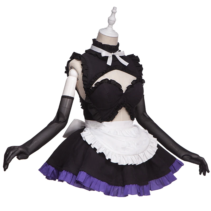 [Сток] Fate/Grand Order FGO Matthew Kyrielight Косплей Костюм Kyrielight Униформа горничной платье костюм на Хэллоуин для женщин Fre