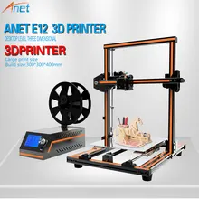 Anet E12 E10 Autolevel A6 3d принтер комплект плюс размер высокая точность Reprap prusa i3 Impresora 3d drucker принтер DIY Kit Рождество