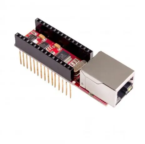 Щит Ethernet Nano V3 ENC28J60 микрочип HR911105A Модуль платы веб сервера для Arduino 3 0|Интегральные