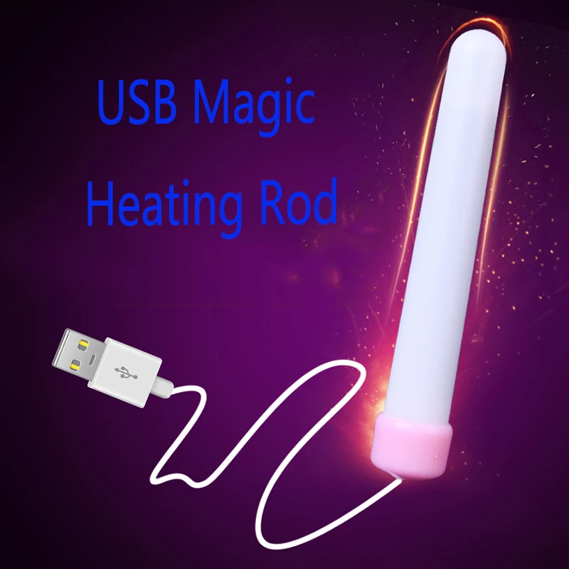 Секс-игрушка мастурбатор USB нагреватель быстрый умный термостат Вагина нагревательный стержень 37 градусов секс-игрушки для мужчин 12 см взрослые секс-игрушки 1