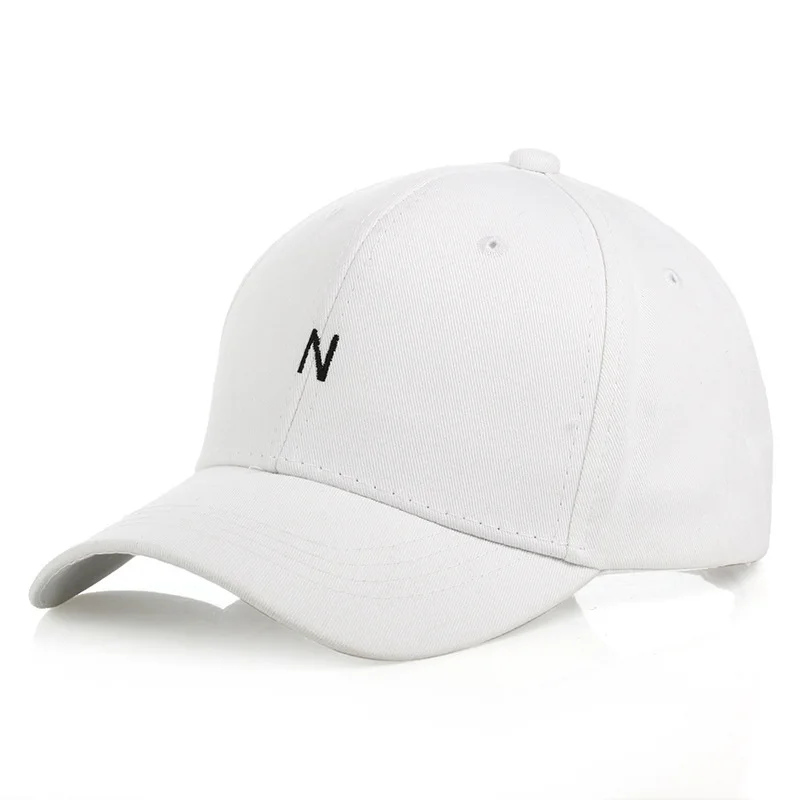 Bpckaace 2018 Лето Мужской бейсболка буквой N вышитые колпачок для женщин Snapback Головные