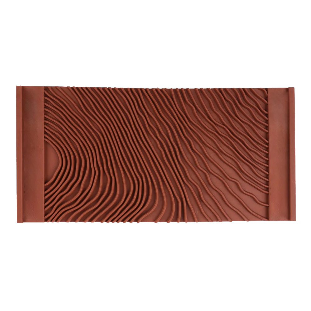 

Rubber Imitation Brush Roller Painting Tool Home Decoration Art DIY Wall Texture Pattern Practical Wood Grain Durable Graining