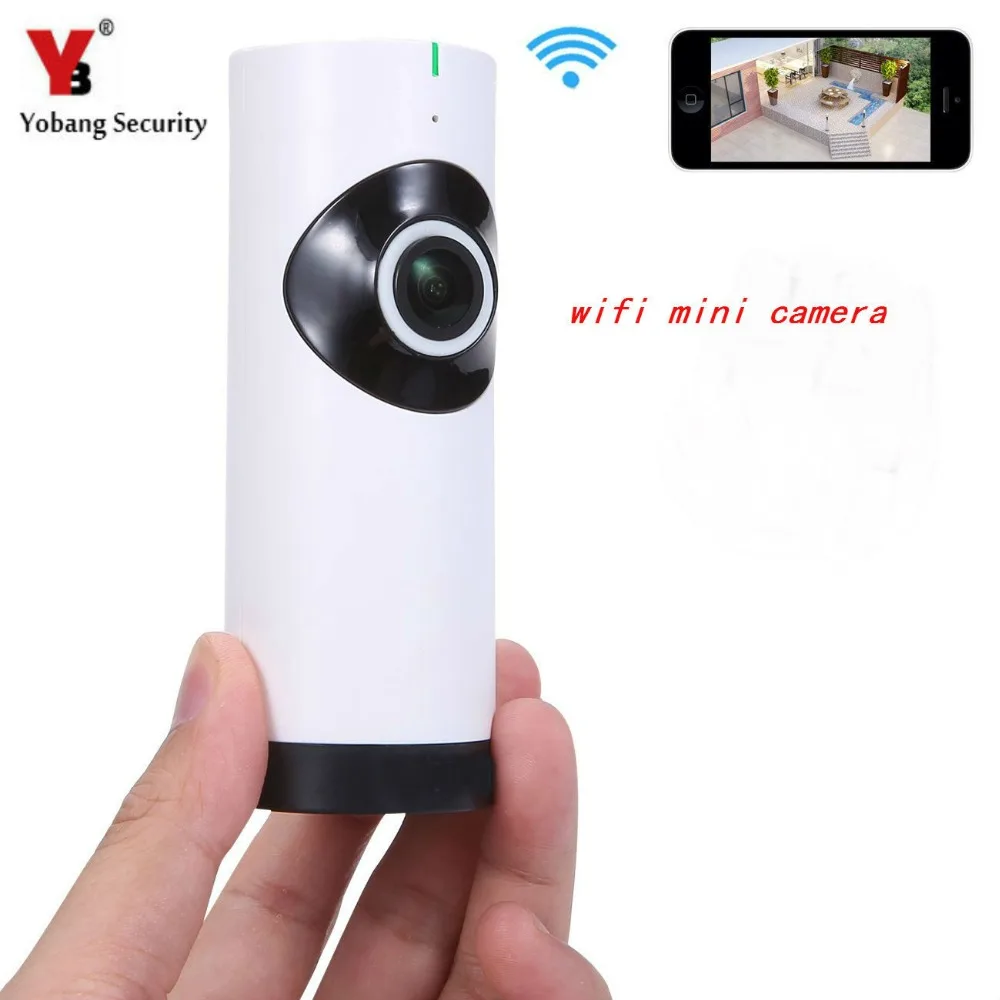 

YobangSecurity WIFI HD Indoor Mini IP Camera APP Control Baby Monitor CCTV Surveillance Camera Motion Detector for Home Security