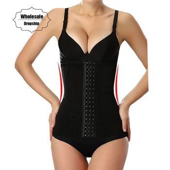 

NINGMI Hot Waist Trainer Corset Slimming Women Body Shapers Modeling Strap Belt Bodyshape Lady Shapewear Belly Cincher Plus Size