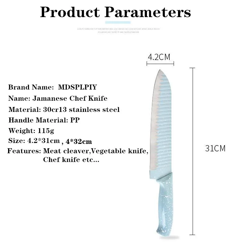 MDSPLPIY высокое качество шеф повар кухня нержавеющая сталь ножи японские ножи для овощей острые ножи инструменты Прямая поставка