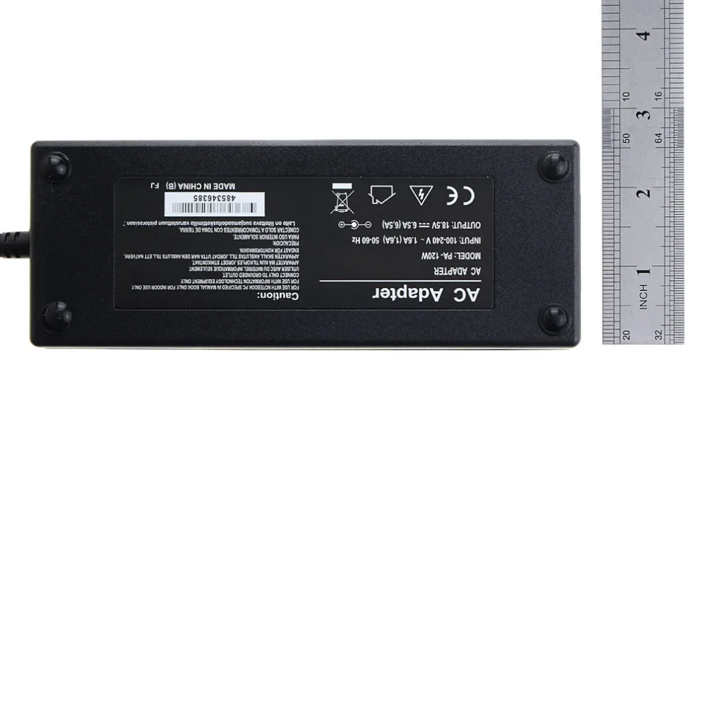 New Notebook Computer Replacements Laptop Adapter AC ADAPTER 18.5V 6.5A Fit For HP PPP017L PA-1121-12HC P30