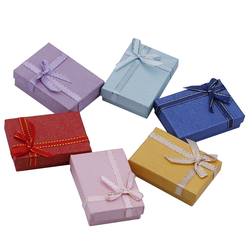 

48Pcs Wholesale 2016 Hot Sale 48Pcs 5*7Cm Mix Color Pendant Earring Ring Jewelry Gift Box