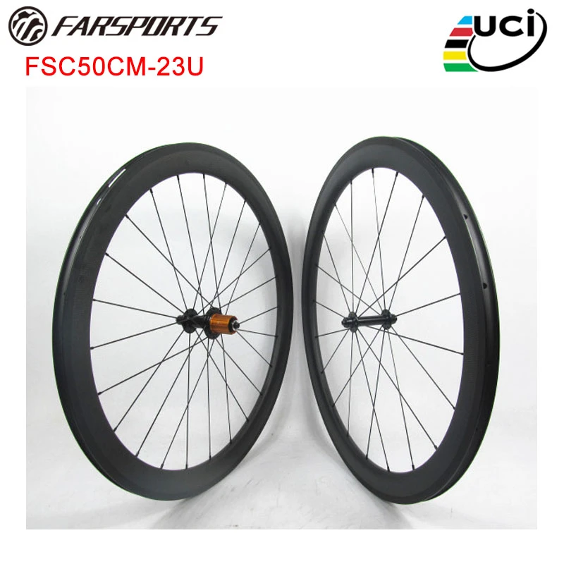 Details about  / 50mm U Shape Center Lock Carbon Wheels Cyclocross Disc Brake Bicycle Wheelset
