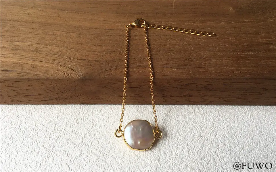Oblate Pearl Bracelet 10