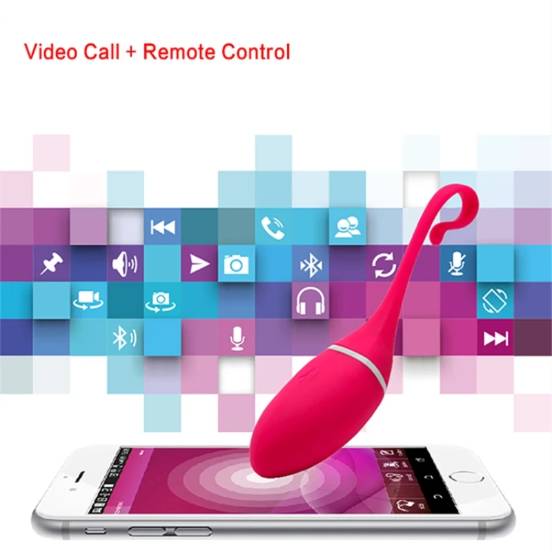 Magic Vibrators Smart Phone APP Wireless Control 10 Frequency Vibrating Bullet Kegel Balls G-spot Massager Sex Toy Powerful Wand