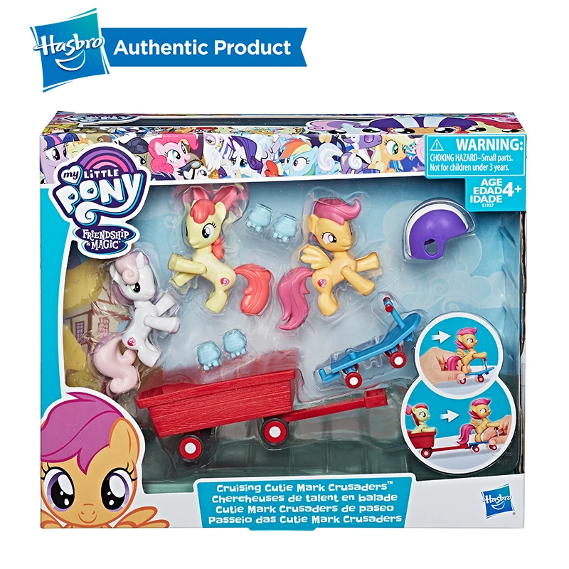 Hasbro My Little Pony Cruising Cutie Mark Crusaders Action Figure Collection Model Doll For Kid Girl Gifts image 4