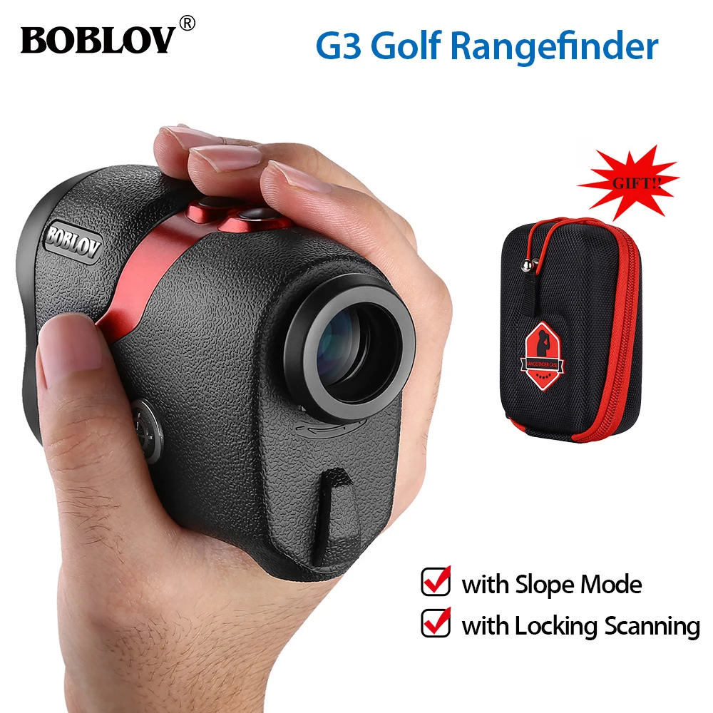 

BOBLOV 600M laser rangefinder 6X monocular telescope for hunting golf laser meter distance meter laser measure speed