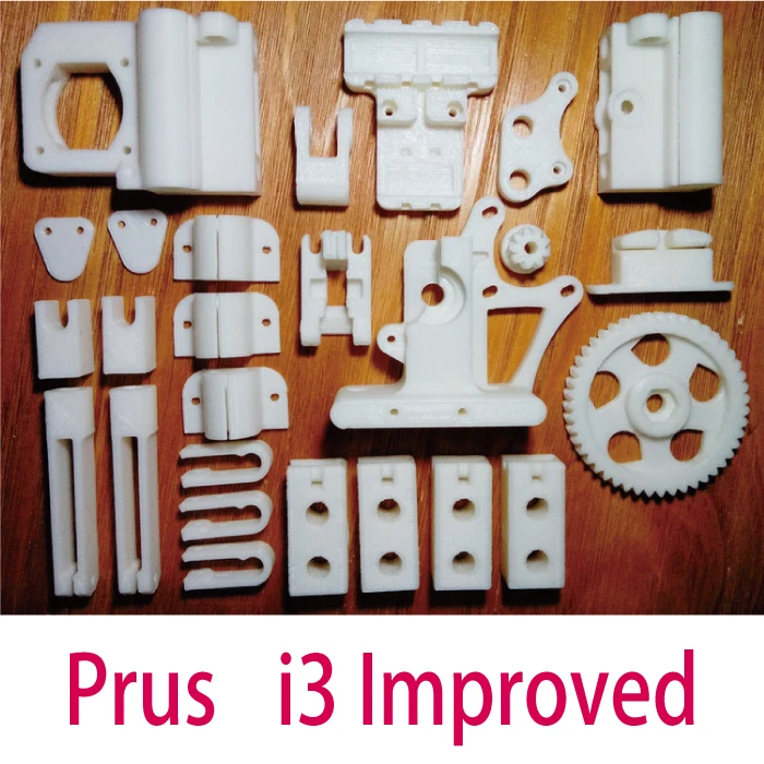 

i3 Improved Reprap 3D Printer Printed Plastic Part Premium KIT PLA Part Free Shipping