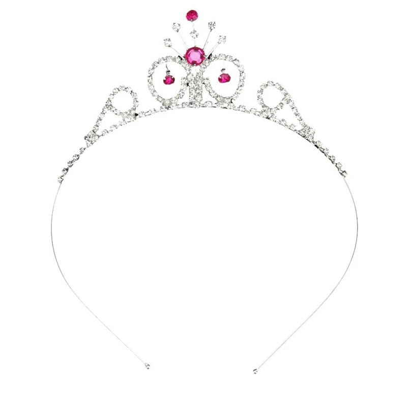 

TOP!-Wedding Tiara for Children Flower Girl Headband Tiara Crown