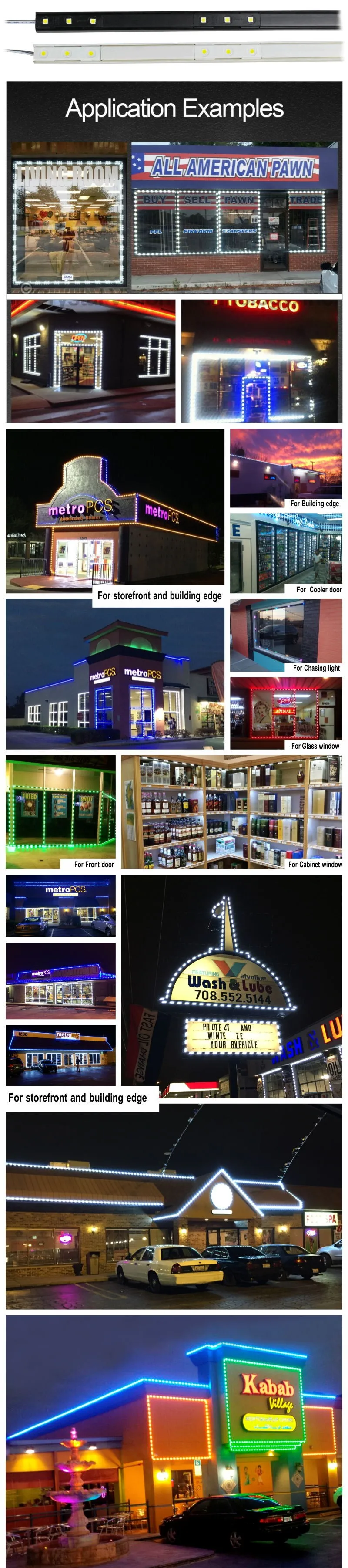 Application of LED Window Border Light