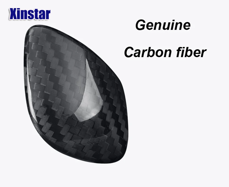 2 шт./лот, автомобильная ручка переключения передач из настоящего углеродного волокна, декоративная наклейка для VK Volkswagen VW golf GTI R passat B5 B6 B7 golf MK4 MK6 MK7 CC