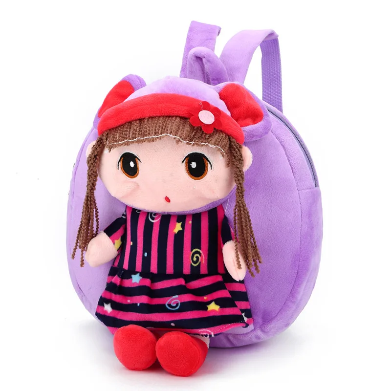 

high quality children school bag plush cartoon toy baby backpack gril school bags gift for kids backpacks mochila escolar