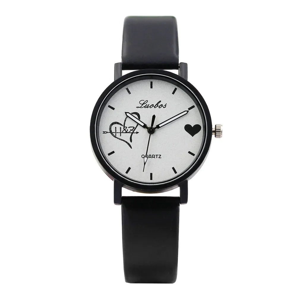 

Hot Analog Quartz Wristwatches Digital Dial Watch Girl Watch Gift Clcok Relogio Fashion 2019 Casual Leather Belt Women's Watch#B