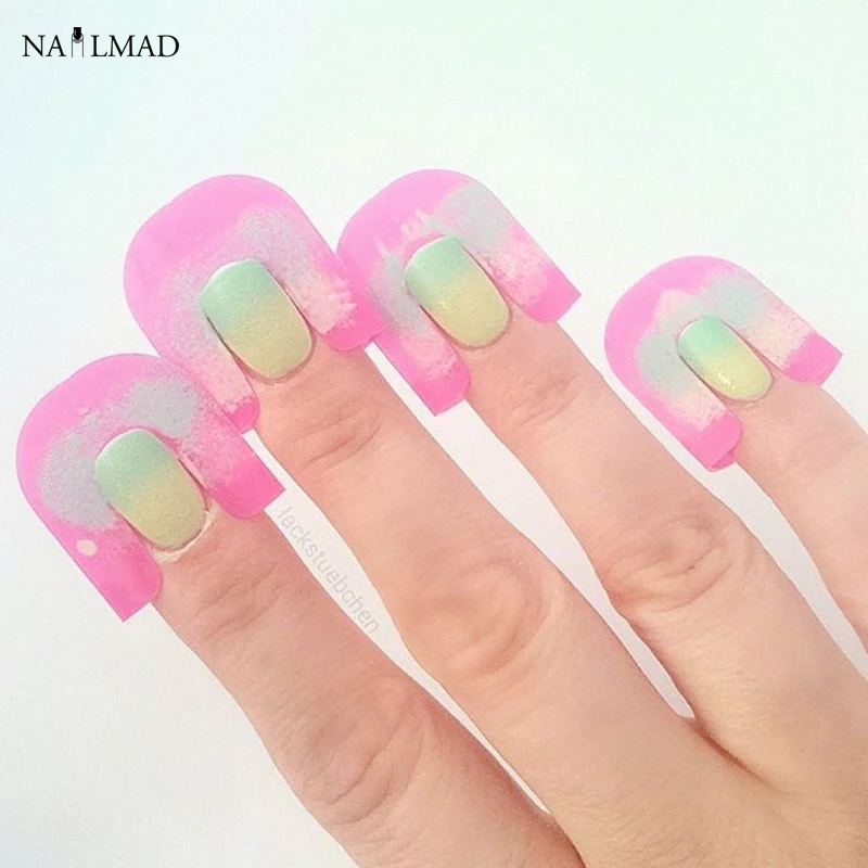 26pcs Set Rose Nail Forms Plastic Palisade Tool Reusable Polish 26pcs Set Rose Nail Forms Plastic Palisade Tool Reusable Polish Stencil Molds Painting Cover Shield In Form From Beauty Health