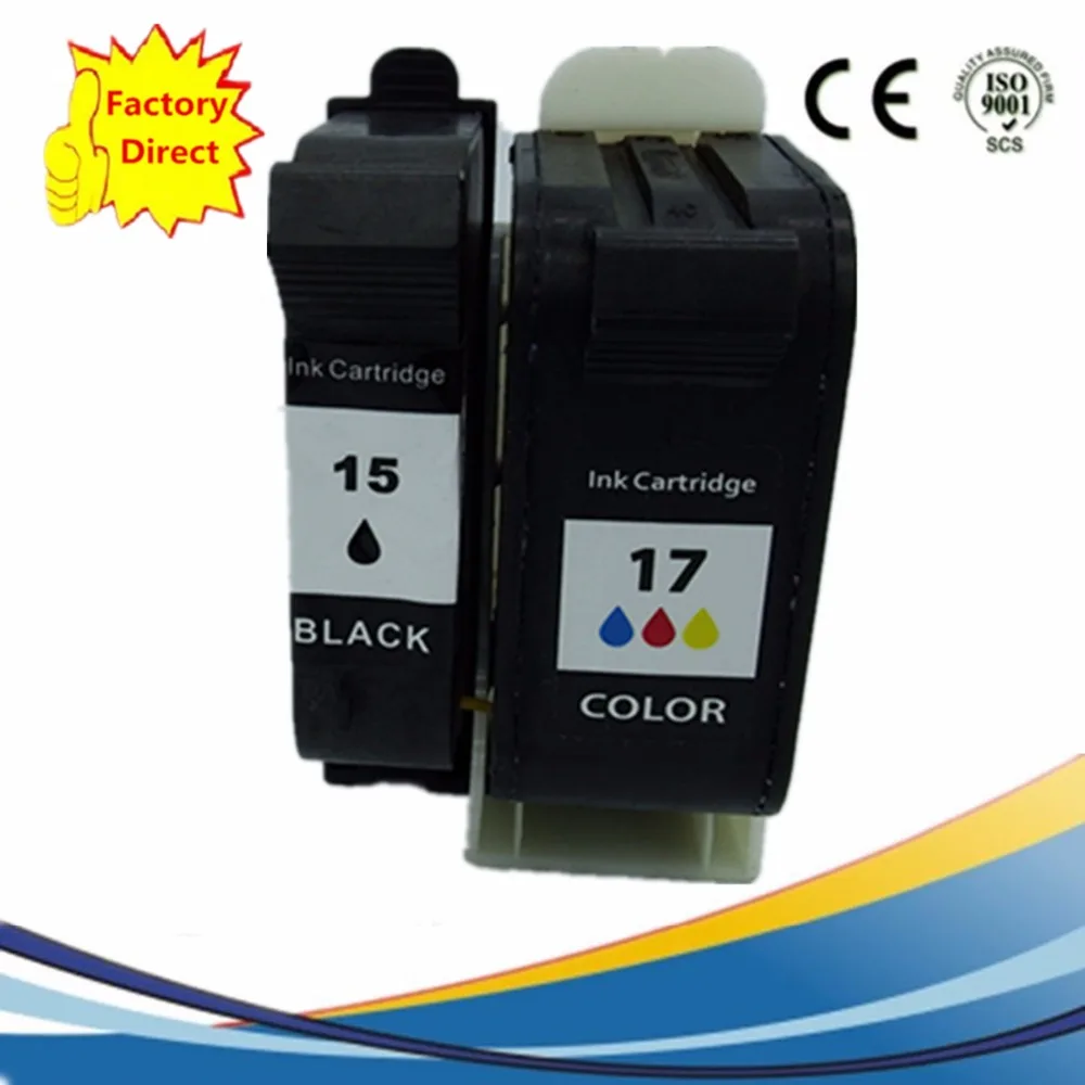 Картриджи для струйного принтера HP15 XL 17 Deskjet 816c 825c 840c 841c 842c 843c 845c 825Cvr 845Cvr|ink cartridge|ink