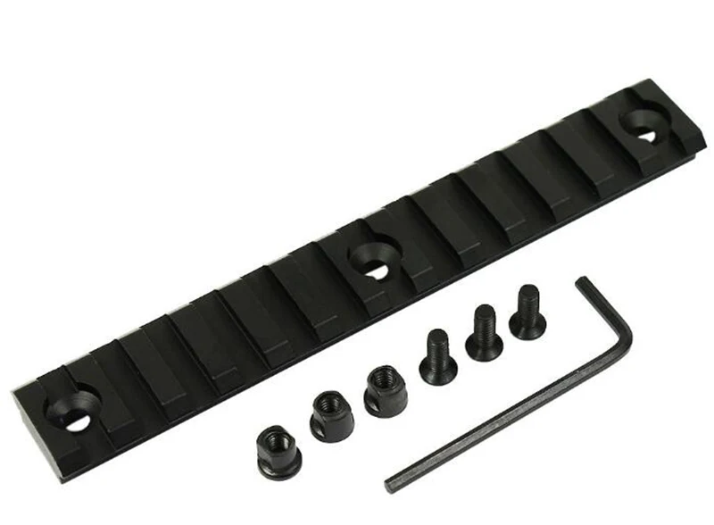 

Keymod 13 Slot 5" Picatinny Weaver Rail Handguard Section Aluminum