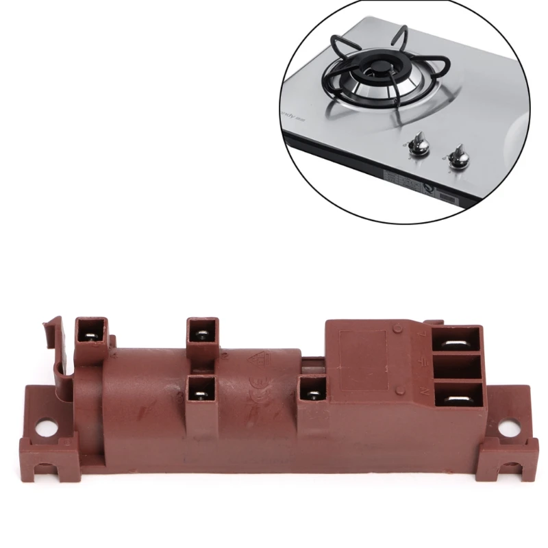 

220-240V Gas Stove AC Pulse Lgniter With Four Terminal Connections Safe Tool