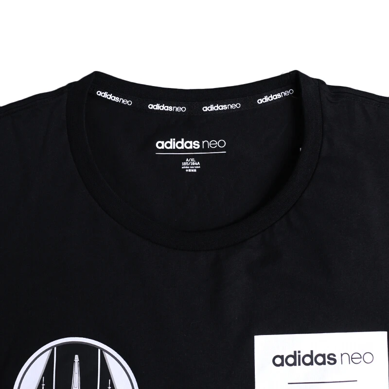 Оригинальный Новое поступление 2018 Adidas NEO Label SW TEE 4 Для мужчин футболки с коротким