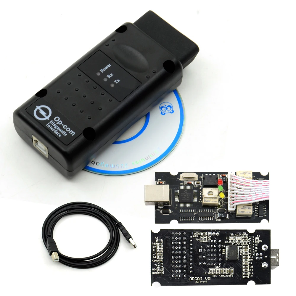 OPCOM V1.99 V1.95 V1.78 V1.70 V1.65 OBD2 CAN-BUS считыватель кода для Opel OP COM OP-COM obd2 Диагностический PIC18F458 чип FTDI