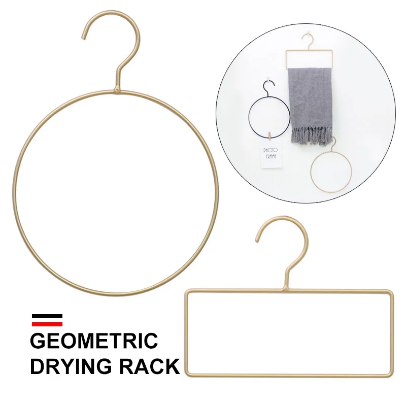 

Hook Coat Hanger Iron Art Clothes Rack Storage Rack Practical Convenient Organizer