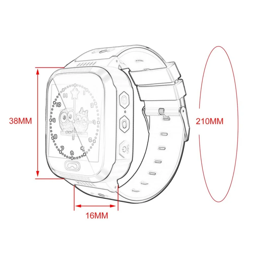 Новые Детские Смарт-часы для 2G/3G/4G sim-карты детские часы с Bluetooth HD камерой LBS трекер SOS Вызов предупреждение безопасности