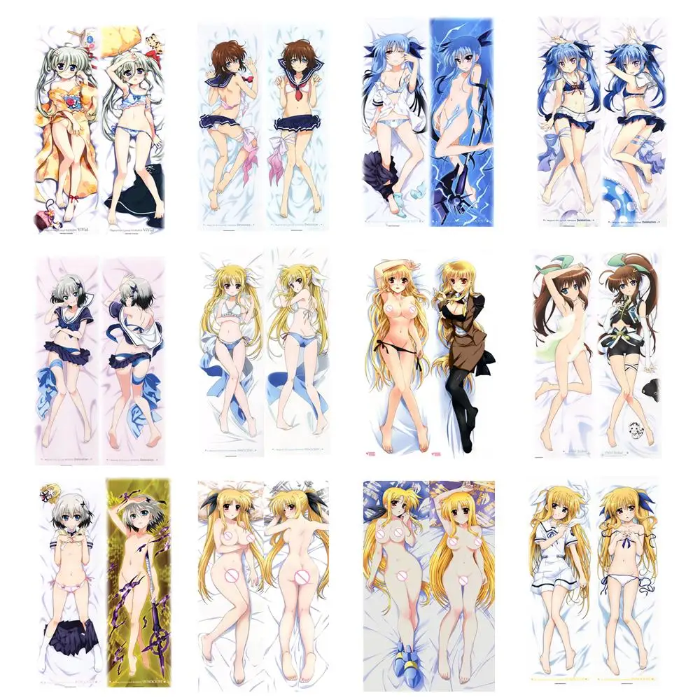 Mahou shoujo Лирический nanoha Аниме персонажи наволочка для подушки fate testarossa Волшебная