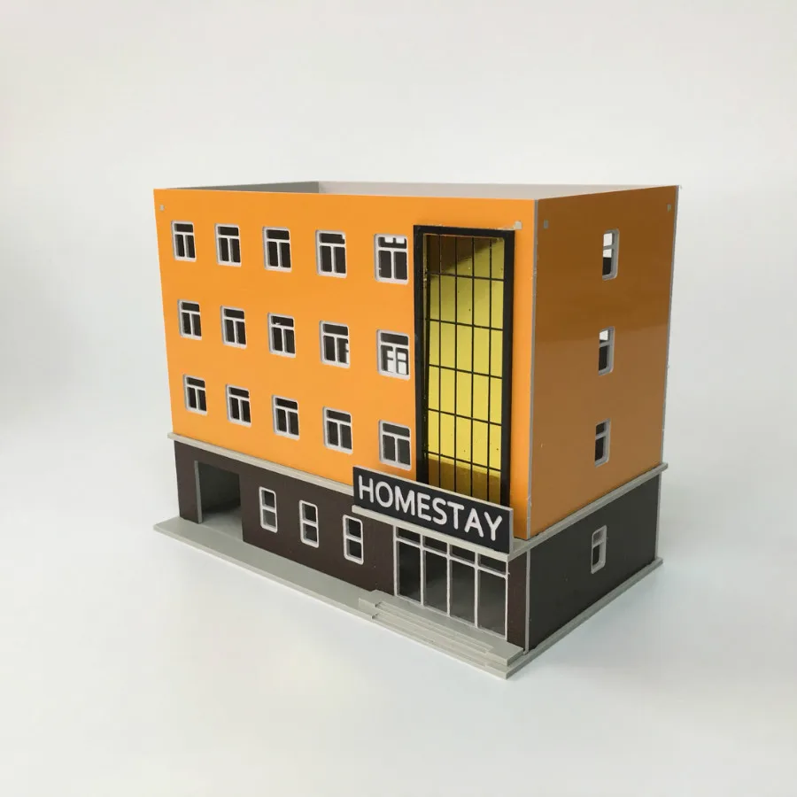 ho train layout model building (1)