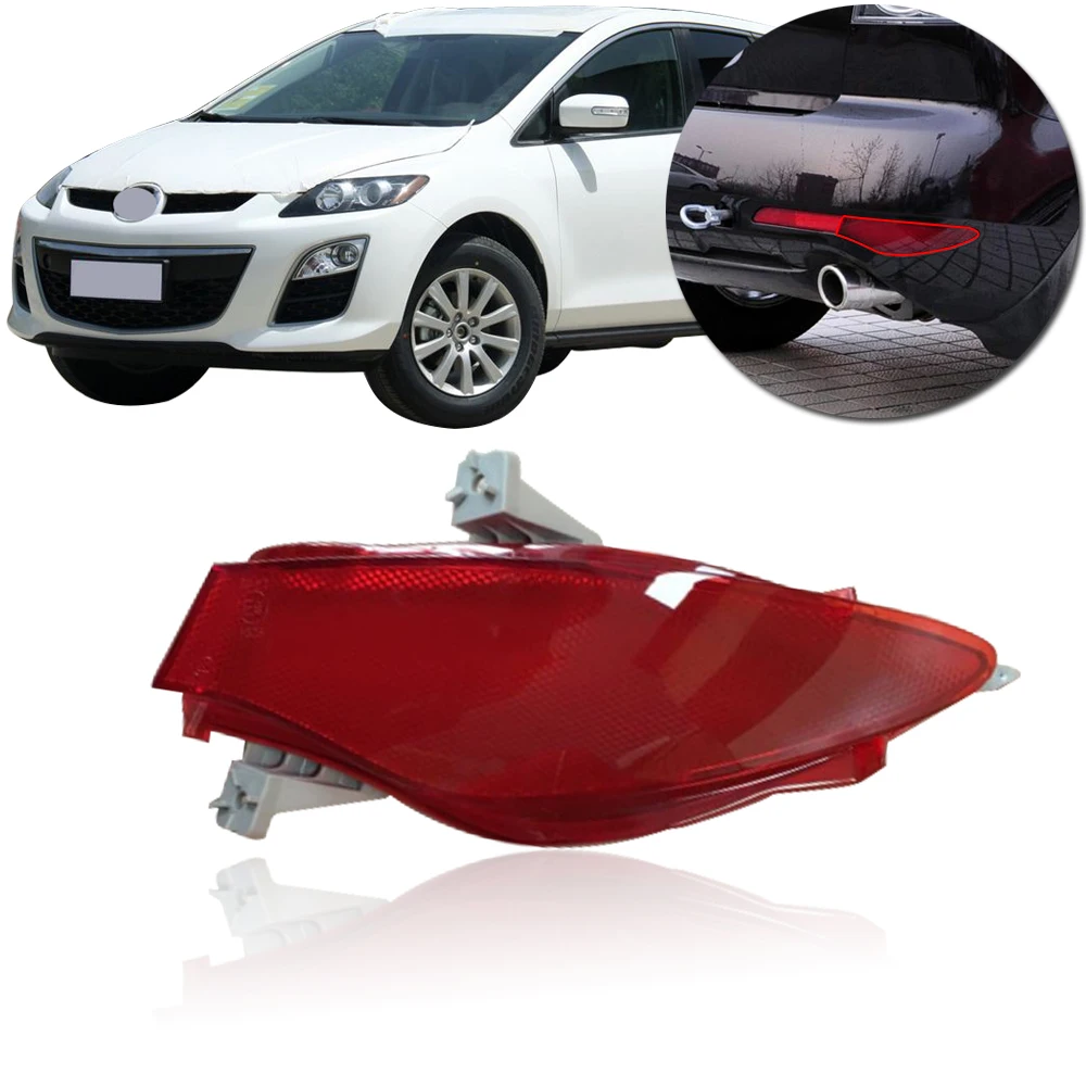 

CAPQX For Mazda CX-7 CX7 2009-2015 Rear Reflector Foglight Foglamp fog light Stop light Brake light lamp taillight taillamp