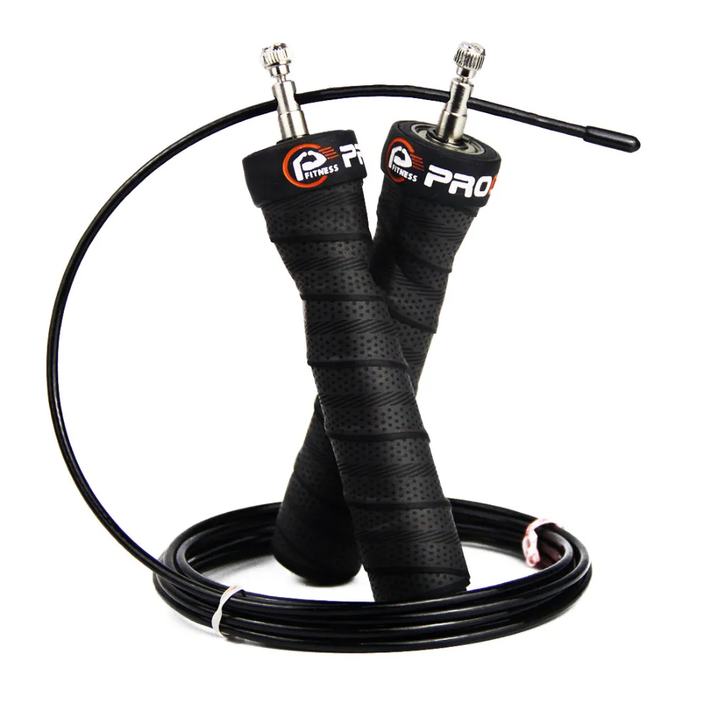 comprar PROCIRCLE Velocidade Rope skipping Ajustável Pular Corda punho Antiderrapante Skipping Ropes Ginásio de Treinamento de Força de Fitness Traning