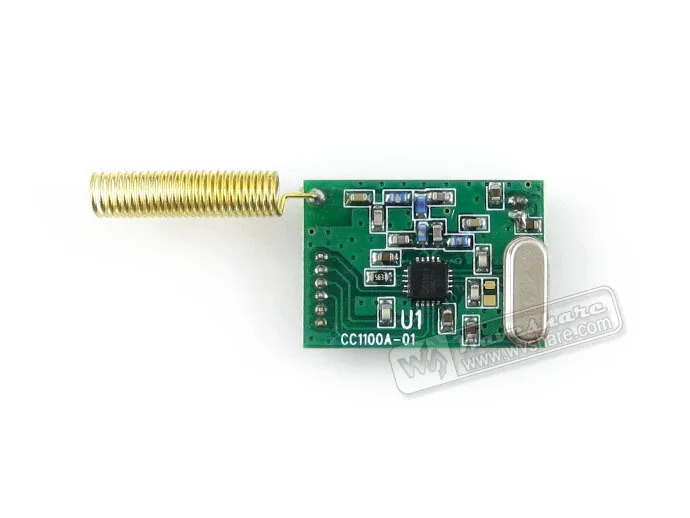 

Waveshare 2PCS/LOT CC1101 RF Board 433M Wireless Data Transmission Evaluation Development Board Kit wiht SPI Interface