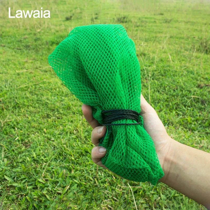Lawaia Portable Fish Net Bags Folding Fishing Nets Cage Quick drying