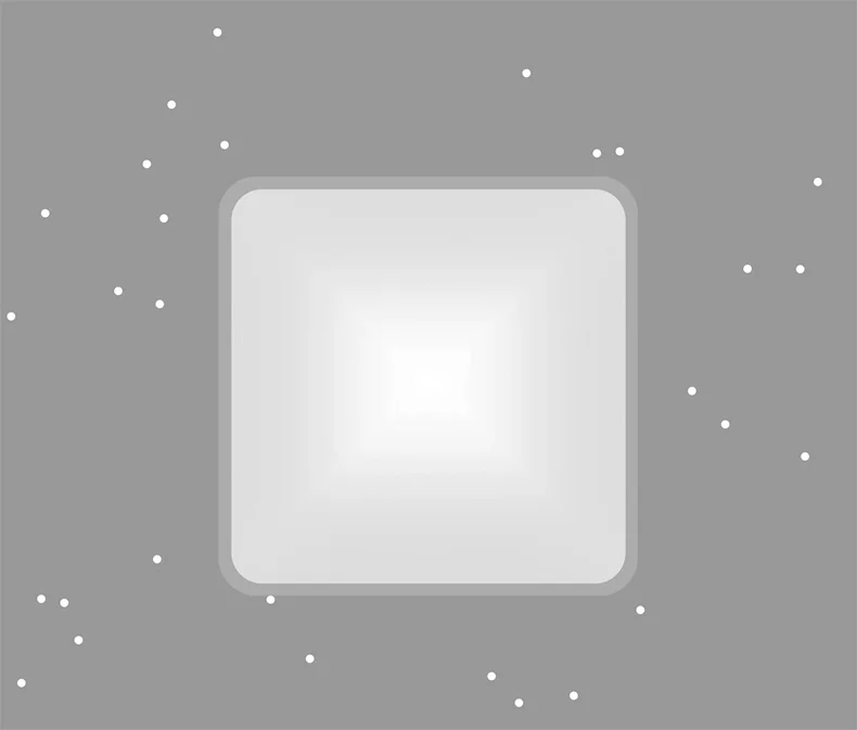  Original xiaomi mijia Yeelight Smart Square LED Ceiling Plus Light Smart Voice / Mi home APP Contro - 32941120282