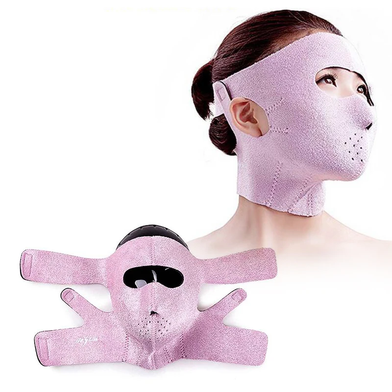 Face lift Mask Germanium Sauna Mask V face eliminate the nasolabial folds and firming skin mask