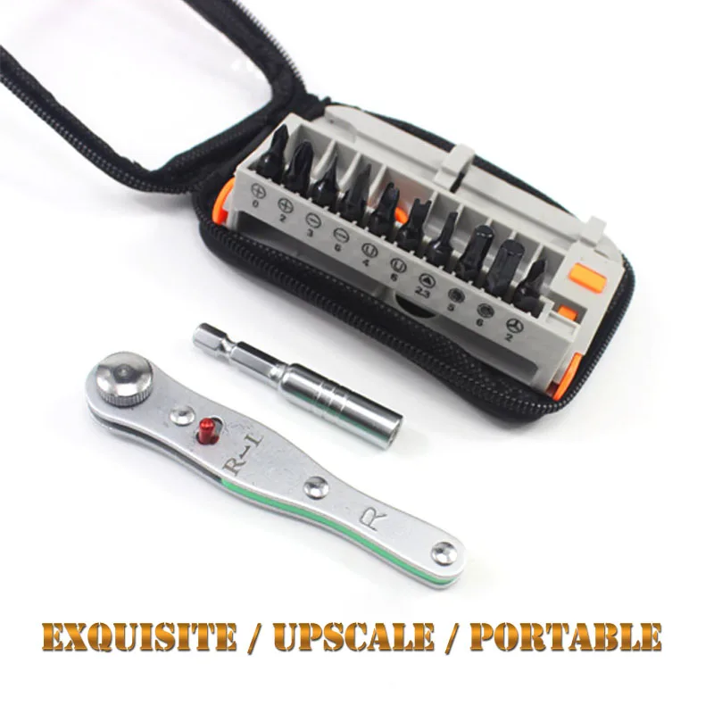 12pcs Mini Ratchet Wrench Close Quarter Adjustable wrench Ratcheting