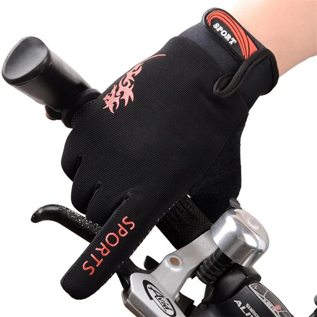 1pair Women Men Cycling Microfiber Gloves Sport Fitness GYM Workout