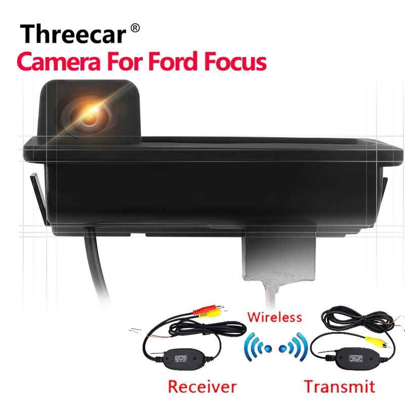 

Special Car Rear View Camera For Ford Focus 2012 2013 For Focus 2 Focus 3 Trunk Handle Camera Color Night Vision Waterproof IP67
