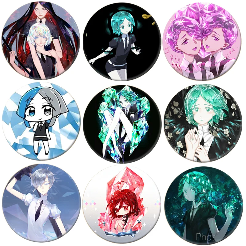 1pcs Houseki no Kuni Land of the Lustrous Cosplay Badge